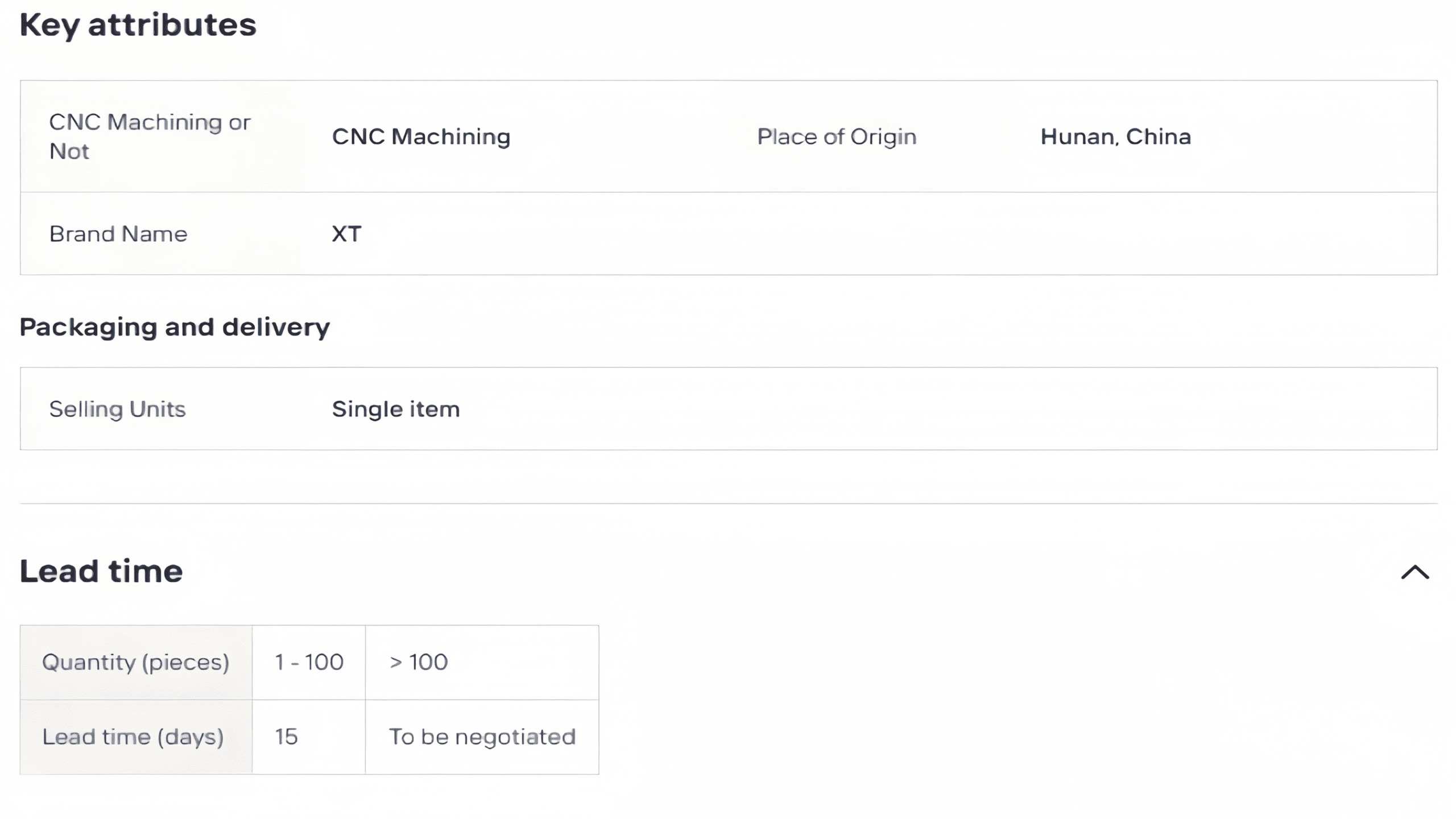 Precision CNC Customized