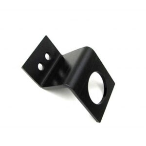 Black metal electronic enclosure - custom sheet metal stamping part