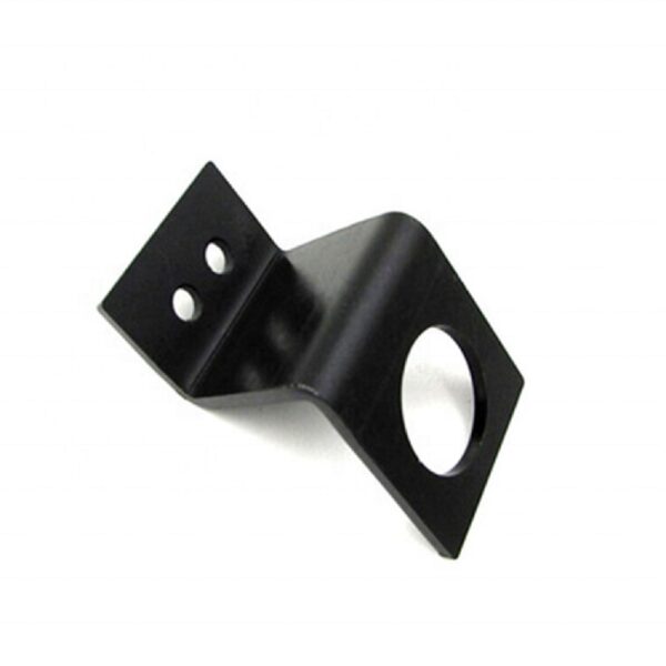 Black metal electronic enclosure - custom sheet metal stamping part